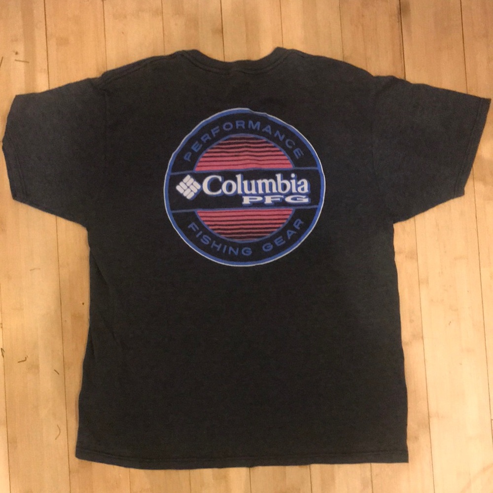 Columbia PFG Men's Charcoal T-Shirt